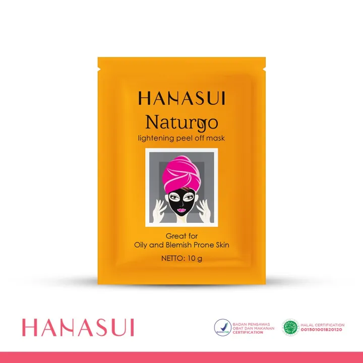 Hanasui Peel Off Mask Sachet Naturgo | Gold Mask Anti Aging | Lazada ...