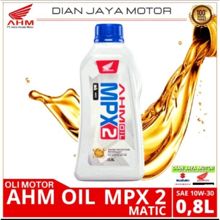 Oli Mesin Motor Matic Honda Ahm Oil Mpx W Sl Vario