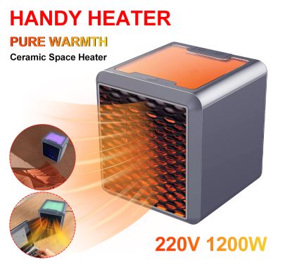 Handy Heater Pure Warmth Ceramic Space Heater 1200 Watts Portable