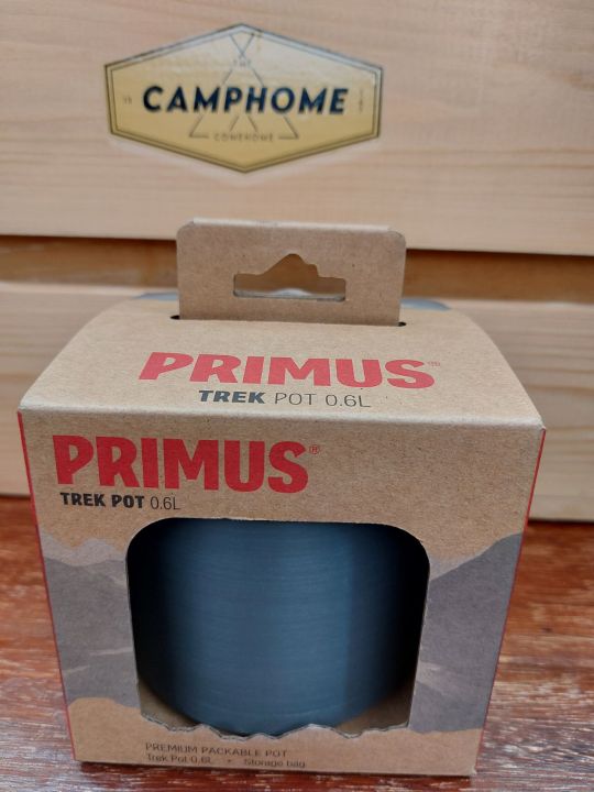 primus-trek-pot-0-6l-non-stick-ceramic-coating-น้ำหนัก-140กรัม-น้ำหนักเบาพกสบายใส่หัวเตาหรือแก๊สกระป๋องขนาด-110กรัม