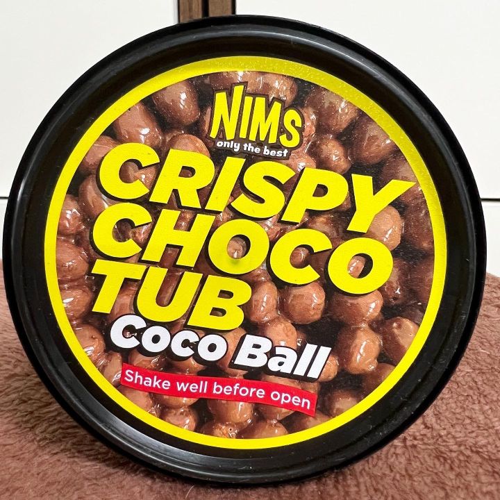 nims-crispy-choco-tubs-coco-ball-ซีเรียลช็อกโกบอลในช็อกโกแลต