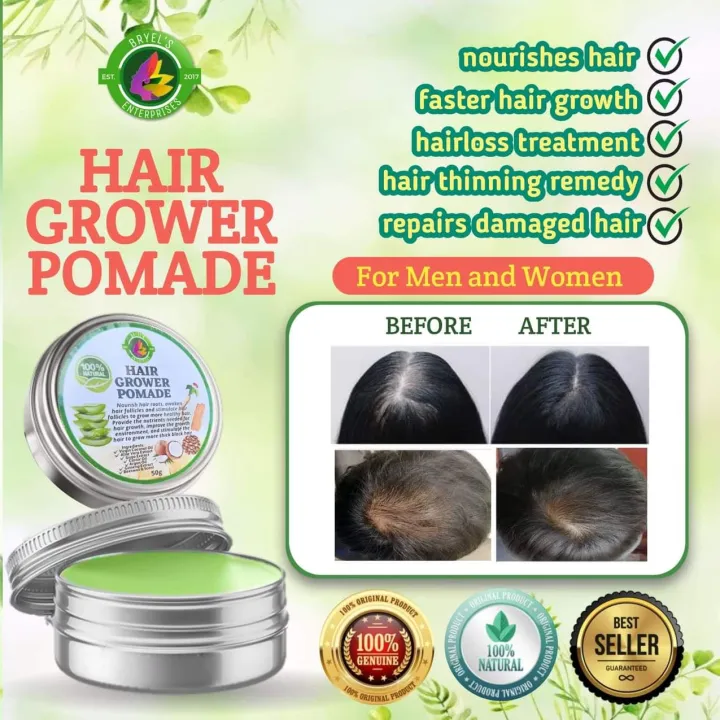HAIR GROWER POMADE 50g (MEN AND WOMEN) original HAIR GROWER POMADE 50g