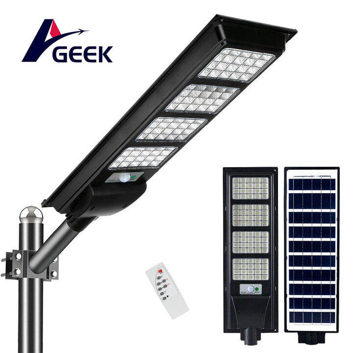 GEEK Solar light 2000W Solar street light Solar outdoor light with band
