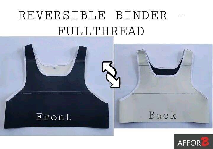 ADONIS CHEST BINDER HALF BINDER FULL THREAD RUBBER THREAD REVERSIBLE