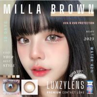 Bigeye Brown บิ๊กอายสีน้ำตาล คอนเเทคเลนส์สีน้ำตาลLuxzy (ฝาน้ำเงิน)