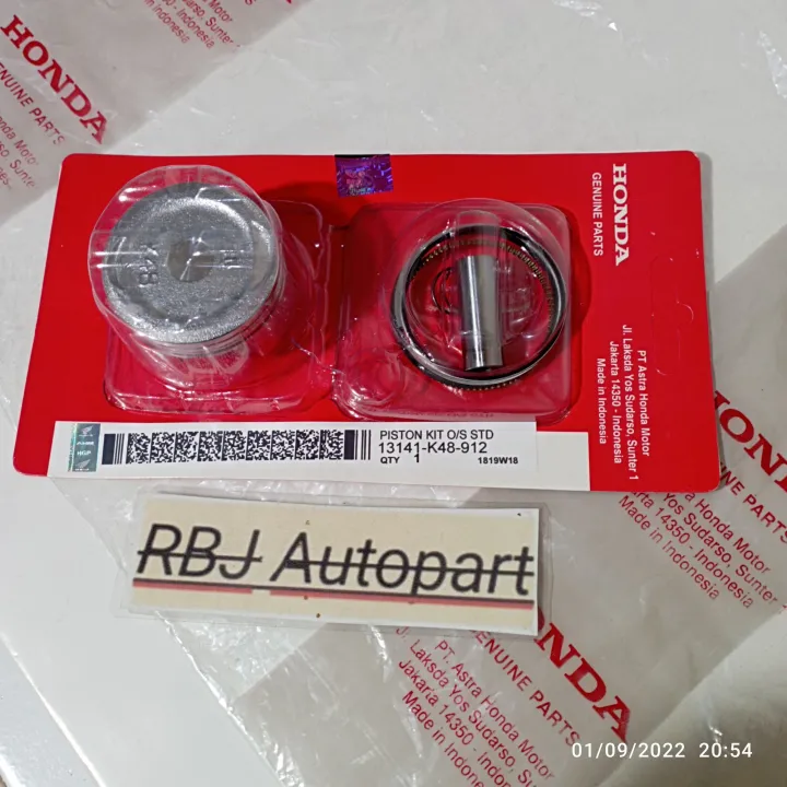 Piston Kit K48/K44 Os Std 50 Stater Halus Beat Pop Scoopy Beat Street