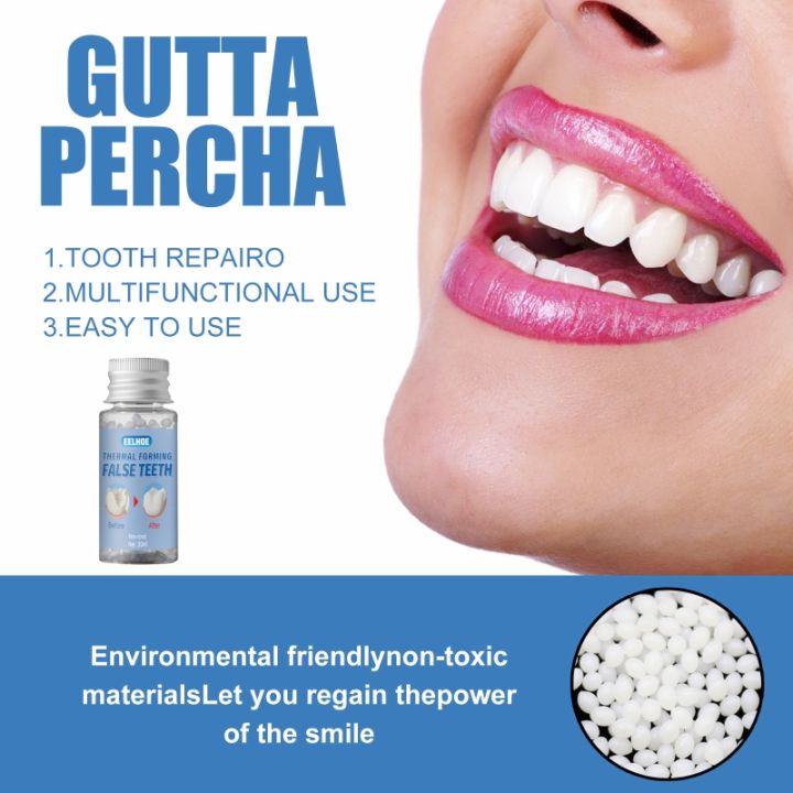 Resin False Teeth Solid Glue Temporary Tooth Repair Set Moldable Teeth And  Gap