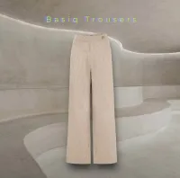 Bluu Basiq Trousers กางเกงขายาว Bluu Bkk