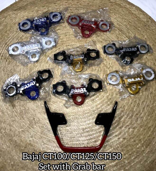 Grab Bar Set With Bajaj CT100/CT125/CT150 Lowering Crown/butterfly ...