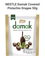 NESTLE Damak Covered Pistachio Dragee 50g / ถั่วพิสตาชิโอเคลือบช็อกโกแลต 50 กรัม