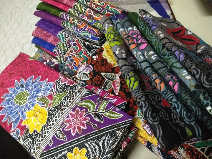 Kain Sarung Batik Asli Terengganu 5 helai SIAP JAHIT & BELUM JAHIT | Lazada