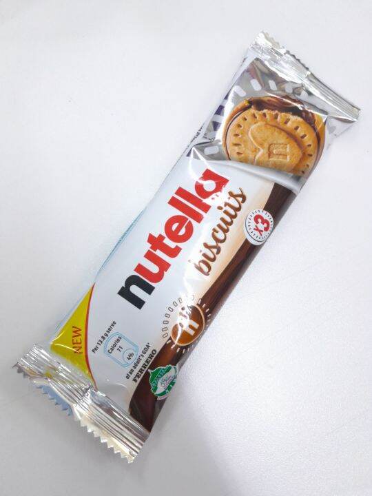 [NEW] NUTELLA BISCUIT X3 CRUNCHY BISCUIT WITH A CREAMY HEART OF NUTELLA