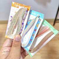 ⭐️สินค้าขายดี⭐️?กระดาษพับดาวเรนโบว์​ สีสวย​ พับง่าย จำนวน 60 ดวง ขนาด 0.8 ซม. (A05)