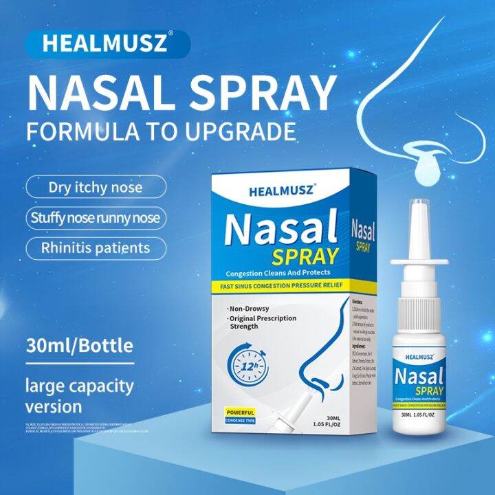 HEALMUSZ Nasal Spray Congestion Cleans And Protects Chronic Rhinitis