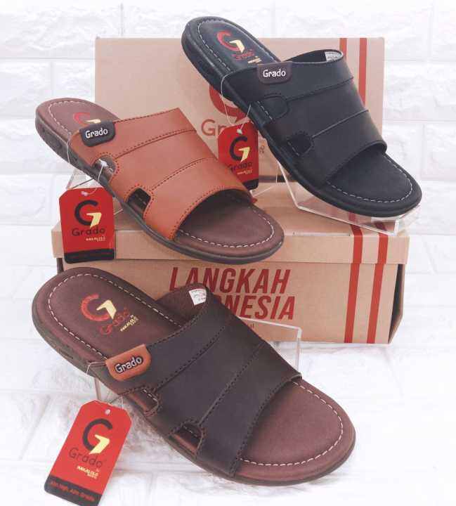 Sandal Selop Pria Grado Marangga Original Lazada Indonesia