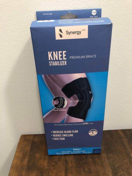 Original Synergy Knee Stabilizer Premium Brace Size Small/Medium ...