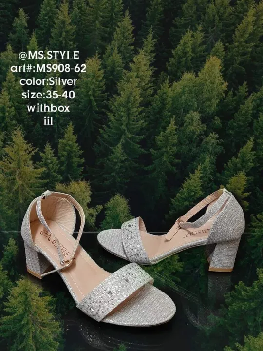 nory heels vanilla pearls