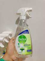 Dettol เดทตอล สเปรย์ฆ่าเชื้อ ทำความสะอาดพื้นผิว ขจัดคราบมัน 500ml