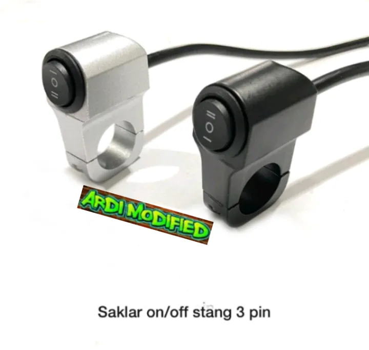 saklar on off high low off stang universal model bulat full besi ...