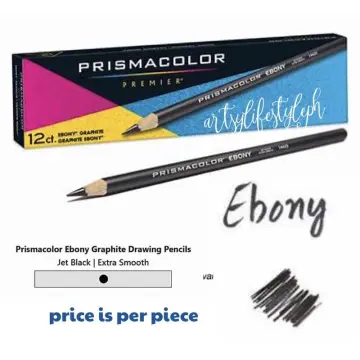 Prismacolor Scholar Graphite Pencil Set, 4B, 2B, HB, 2H Pencils, Kneaded  Eraser 