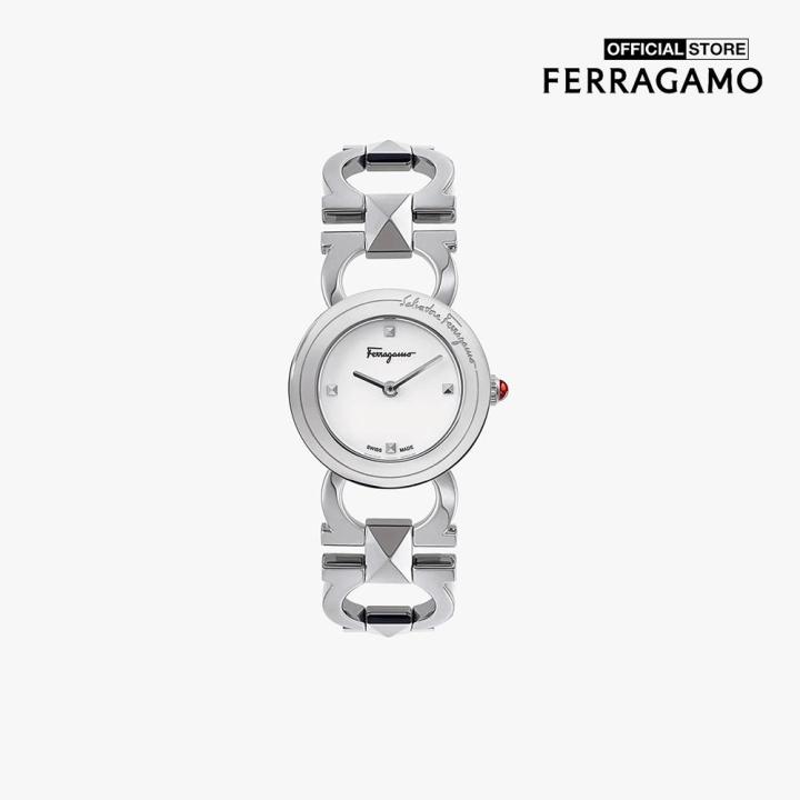 Đồng hồ nữ Ferragamo Double Gancini Stud 25mm SFMI00122-0000-07