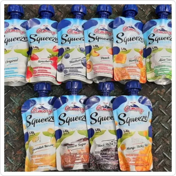 Cimory Squeeze All Variant 120ml | Lazada