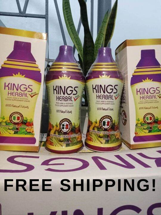 Reh Kings Herbal Plus 1 Bot1000ml 100originalandauthentic Lazada Ph