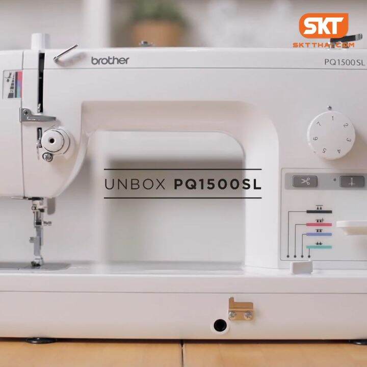 Brother Sewing Machine รุ่น PQ1500SL จักรเย็บผ้าเข็มตรงความเร็วสูง 1500 ...