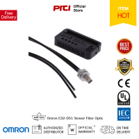 Omron E32-D51 Sensor Photoelectric Fiber Optic ระยะตรวจจับ 60, 120 มม ชนิด Reflective. อุปกรณ์ตรวจจับวัตถุออมรอน