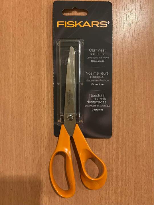 Fiskars Original Heritage “Seamstress” Scissors, 8”, Made in Finland (New)