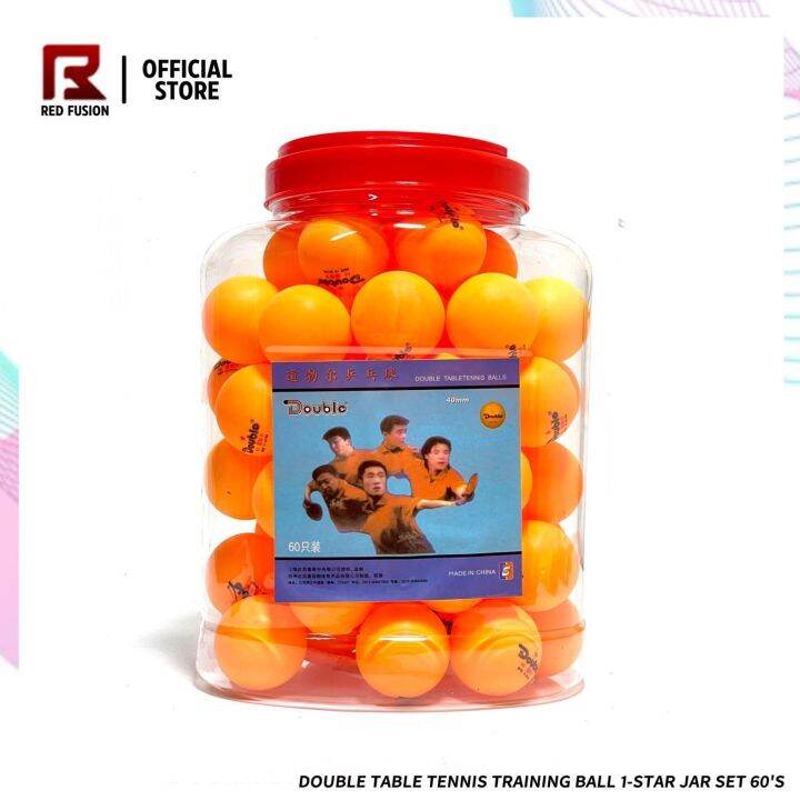 Double Table Tennis Training Ball 1 Star Jar Set 60's Lazada PH