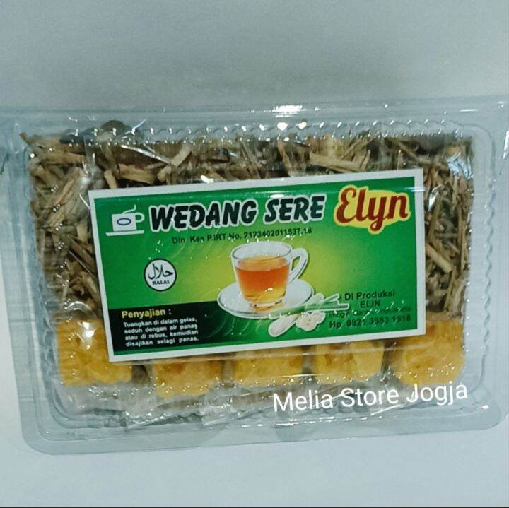 Wedang Sereh ELYN Komplit Gula Batu isi 10 pcs / Tersedia Wedang Uwuh ...