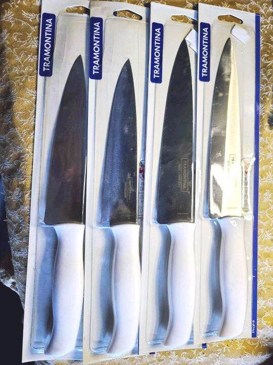 Tramontina Inox Stainless Chef knife Made in Brazil 1pc | Lazada PH