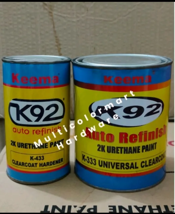 K92 TOPCOAT CLEAR 333 LITER with CATALYST Lazada PH