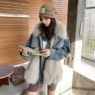 Full length fox on sale fur coat price