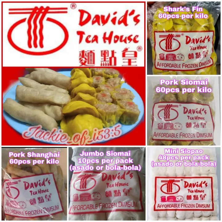 David's Tea House Frozen Dimsums Pork Shanghai Lazada PH