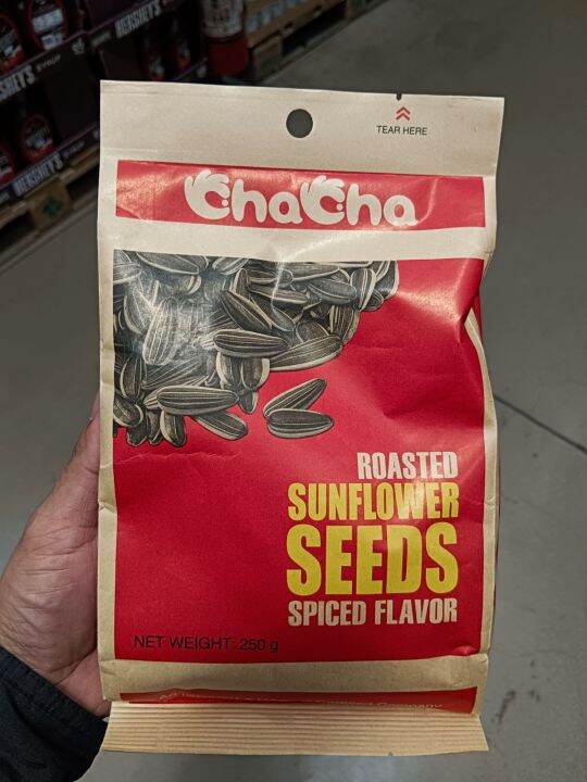 SNR CHACHA SUNFLOWER SEEDS SPICY FLAVOR 250G. | Lazada PH