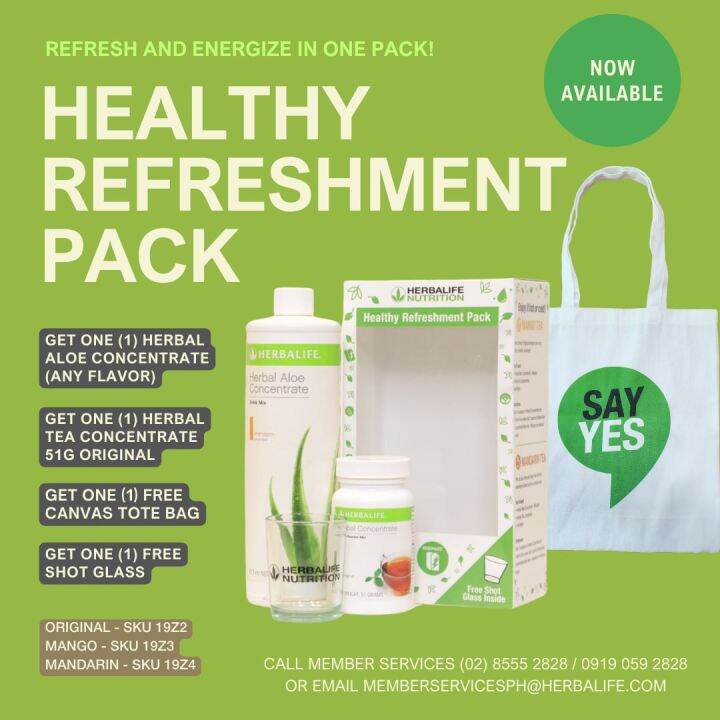 Healthy Refreshment Pack by Herbalife | Lazada PH