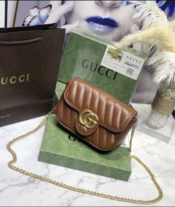 Túi Gucci Marmont mini Fullbo(Size 18cm) 