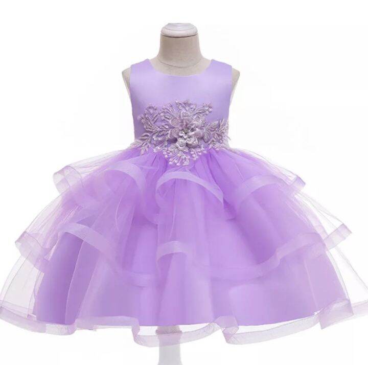 Kids Purple Dress | Lazada