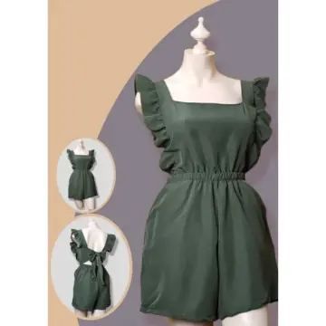 Buy Ribbon Back Romper online | Lazada.com.ph