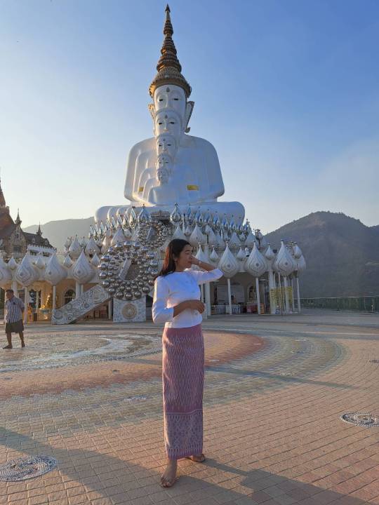 ผ้าถุงสำเร็จ-ผ้าถุงสำเร็จซิปข้าง-ทรงป้ายจิตรดาสีชมพู-ทอลาย-ซับกาว