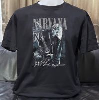 เสื้อยืดคอกลม ลาย NIRVANA