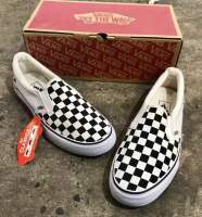 รองเท้าผ้าใบ vans แบบสวม มี4สีให้เลือก สำหรับผู้หญิงและผู้ชาย มีไซด์ 36---45