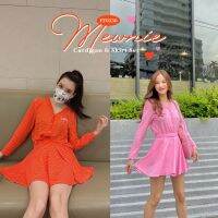 FLAT2112 FF0336 : MEWNIE CARDIGAN &amp; SKIRT SET เสื้อคาดิแกน และ กระโปรง ชุดเซ็ท เซ็ทลายทาง