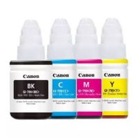 หมึก Canon 4สี หมึกเติมของแท้ 100% GI-790 BK/C/M/Y แบบไม่มีกล่อง