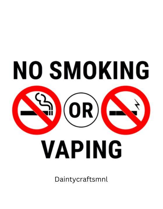 NO SMOKING SIGNAGE Lazada PH No smoking signage lazada ph