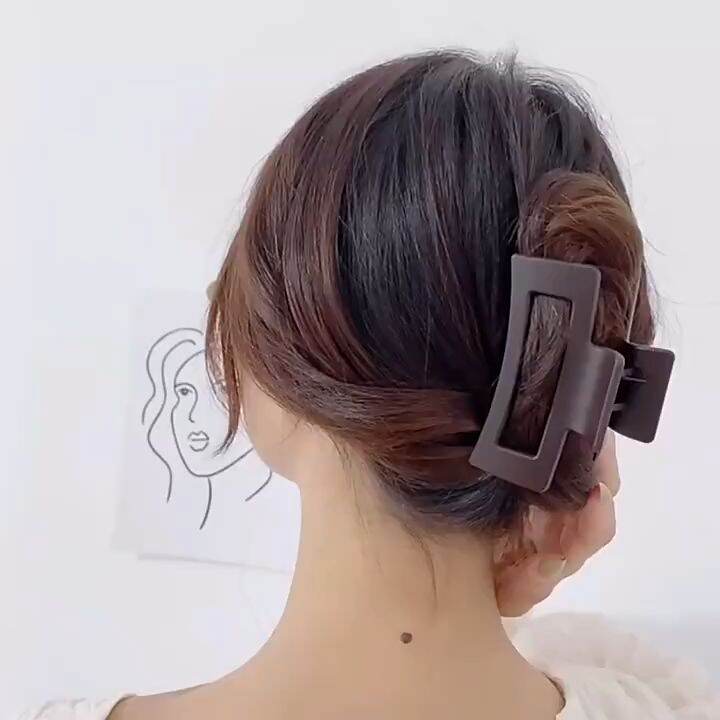 Korean Style Hairpin Square Hairpin Fashion Hair Accessories Ladies Korean Style Hairpin Square Hairpin Fashion Hair Accessories Ladies