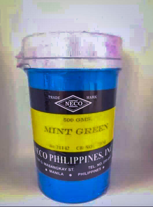 MINT GREEN FOOD COLOR POWDER 500gms Lazada PH