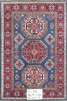 Kazak carpet, oriental rugs, 100% wool, size 4x6 ft, 120x180 cm, from Afghanistan, hand made